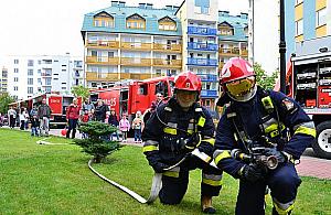 Niedziela ze strażakami. Piknik na Magicznej