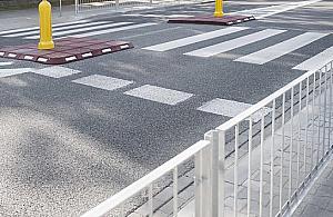 Nowe przejścia dla pieszych w Marysinie