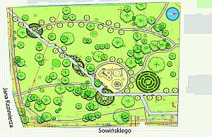 Tak będzie wyglądać skwer na Odolanach