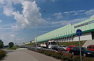 Zmiana na zjeździe z mostu na Tarchomin