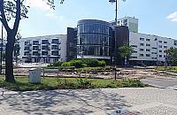 Rondo przy ratuszu w budowie