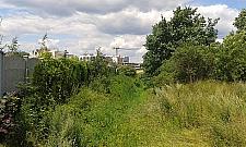 Protest przeciwko budowie bloku w Winnicy