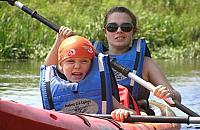 Wola na kajaki. Sp�ywy Bzur� i Bugiem
