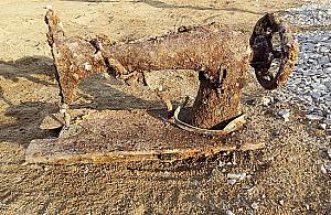 Pamiątki przeszłości odkryte przy Wolskiej