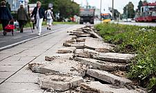 Powstaje droga rowerowa na Powstańców Śląskich. Dwa lata po głosowaniu