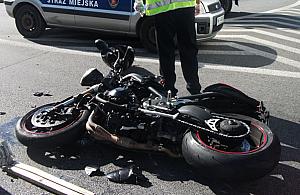 Nie yje motocyklista ranny w wypadku na Pochociskiej