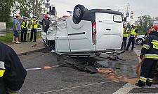 Nie żyje motocyklista ranny w wypadku na Płochocińskiej