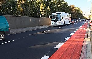 Mniej miejsca dla aut na kolejnej ulicy