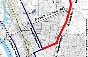 Tramwaj na Zieloną Białołękę zamiast mostu Krasińskiego?