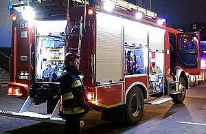 Pożar na Wysockiego. Zginął 80-letni mężczyzna