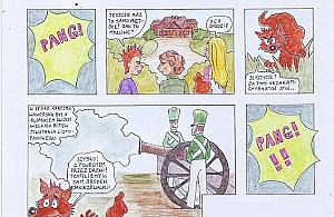 Pierwszy komiks o Wawrze. Magiczna podróż w czasie