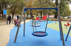 Z pomysłem i rozmachem. Nowe place zabaw na Woli