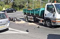 Motocyklista nie �yje. Szukamy �wiadk�w wypadku