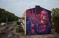 "System edukacji". Wspania�y mural na Targ�wku