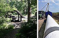 Rura z gazem przetnie Bemowo. "Nie da się ominąć lasu"