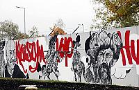 Mural niemal gotowy. Legionowo w Ksi�dze Rekord�w Guinessa?