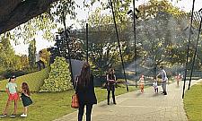 Nowy park Herberta z amfiteatrem i wybiegiem dla psów