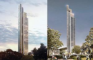 Gigant przy Chmielnej przewyższy Pałac Kultury