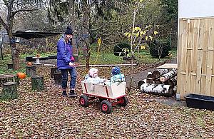 Leśne przedszkole na Młocinach. "Bez murów, stolików i dywaników"
