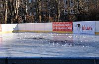 Bielany bez lodowiska. "Zapraszamy pod balon w parku Olszyna"