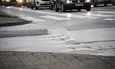 Prace na Radzymińskiej wstrzymane. "Pogoda nie sprzyja"