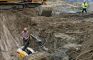 Szczątki ludzkie w tunelach metra. "Spodziewamy się licznych odkryć"