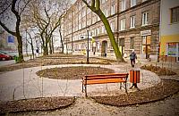 Pyszne pączki i różany skwer dla Kolonii Wawelberga