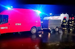 Tajemniczy wybuch na Bródnie. Jedna osoba ranna