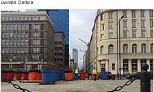 Plastikowe donice nad stawem. Wiceburmistrz współczuje