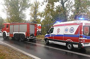 Dziwne zdarzenie na Patriotów. Kierowca nie żyje