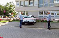 Najdłuższy szlaban na świecie? "Absurd roku" w Wawrze