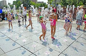 Plac zabaw urośnie. Fontanna dla dzieci