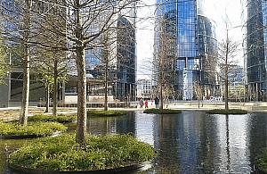 Plac Europejski: "Super, ale trochę pusto"