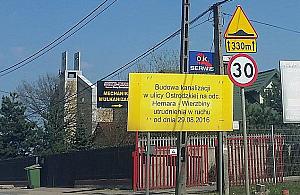 Sobota bez Ostródzkiej. Kilometrowy odcinek zamknięty