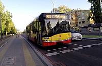 Autobus kontra rower na Marymonckiej. "Serdecznie przepraszam rowerzystę"