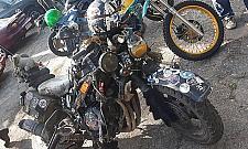 Takie cuda tylko u nas. Palenie gumy przy Polfie