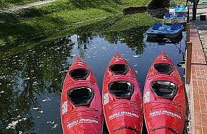 Fort Bema: Kajaki i rowery wodne za darmo