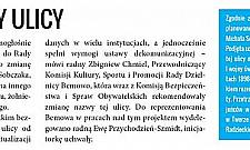 Dwie ulice zmienią nazwy. Michał Sobczak zostaje