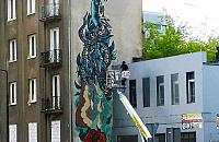 Ryby na �cianie. Nowy mural na Mirowie