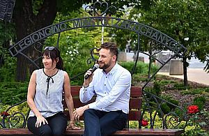 Ławeczka dla zakochanych w Rynku