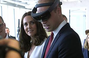 William i Kate odwiedzili Wolę