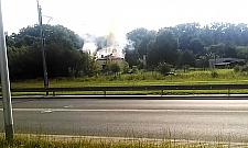 Pożar w domu na Nowodworach