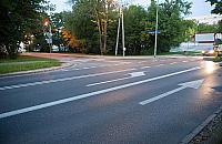 Światła i dodatkowy pas. Zmiany na Lazurowej