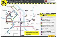 Karuzela na torach. Dziesi�� linii zmienia trasy