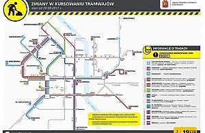Karuzela na torach. Dziesięć linii zmienia trasy