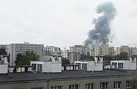 Nietypowy dym nad Hutą