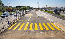 Lazurowa na półmetku. Pojedziemy nową jezdnią