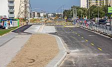 Lazurowa na półmetku. Pojedziemy nową jezdnią