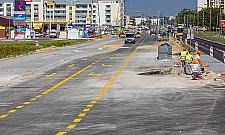 Lazurowa na półmetku. Pojedziemy nową jezdnią