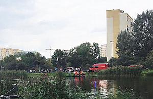 Mężczyzna wszedł do stawu Brustmana. Nie żyje